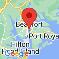 Map of Beaufort, SC